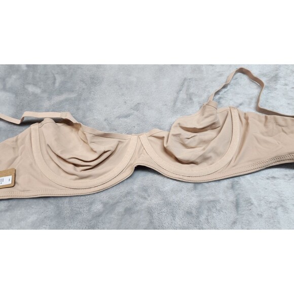 Skims 36C Mica Beige Fits Everybody Unlined Demi Bra BA-DEM-9220 NWT - Picture 2 of 6